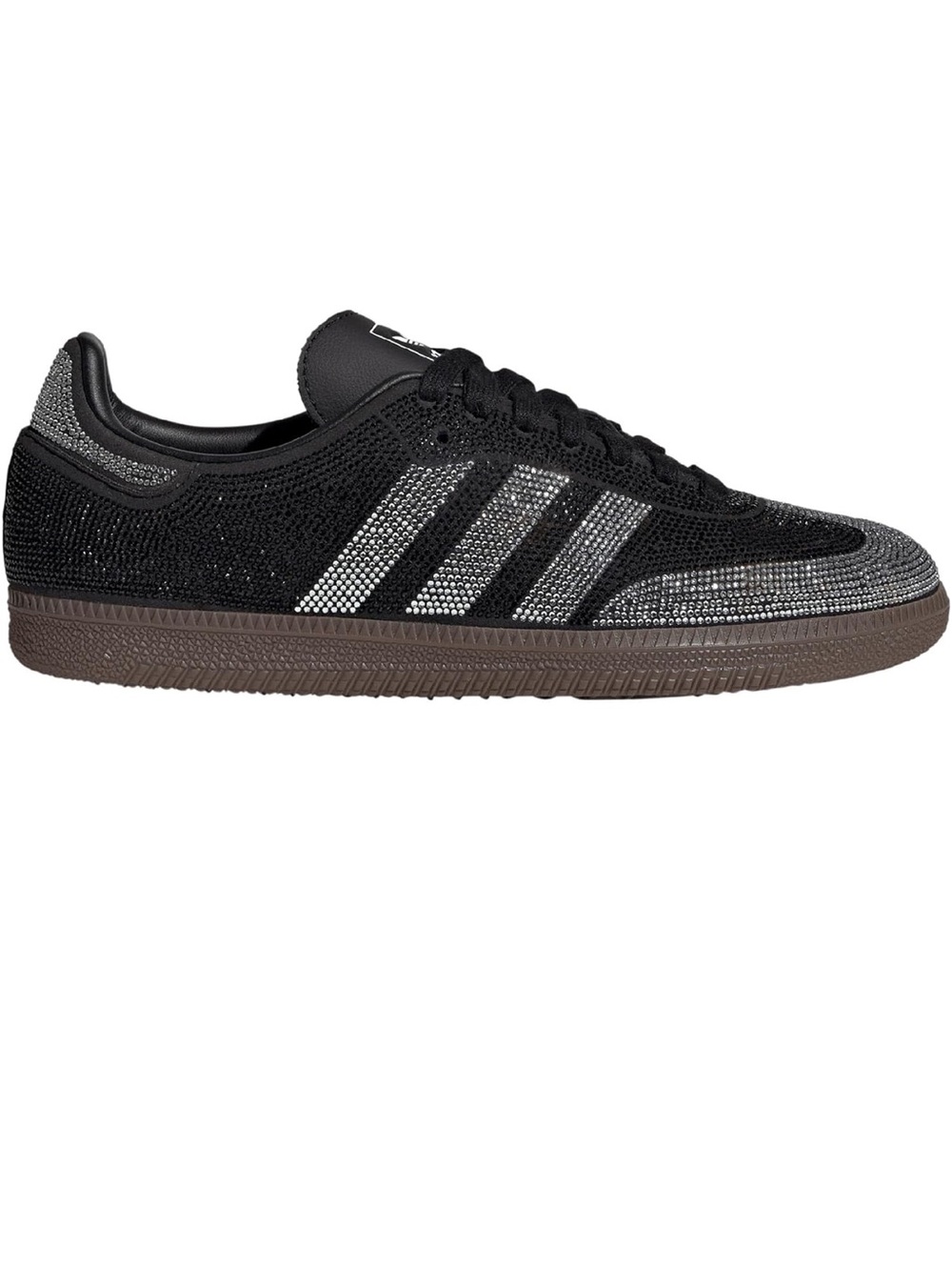 Adidas Samba Rhinestone Crystal Black Sneakers Women’s 7.5 Glam Bling Shoes